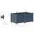 Vrtna saksija 2 pcs Sivi 80 x 40 x 37,5 cm Plastika