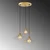 Opviq Luster Depay-11261, 65x64x120 cm, 3xE27