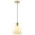 Brilliant - Luster na sajli CONY 1xE27/20W/230V, prečnik 25 cm, mesing
