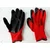 Delovne rokavice 9 Rdeč nitril 06595