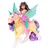 Unicorn Academy Wing Magic Ava in Leaf, gibljiva lutka in samorog z krili