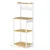 Songmics Kuhinjska polica 4 nivoji 40x60x140 cm rjava