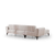 Atelier del Sofa Ugaona garnitura Hamlet 95x43x230cm Bež