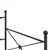 vidaXL Dnevna postelja brez ležišča Black 100x190 cm Steel