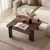 Hanah Home klub sto Marais, 117 cm, orah Milano