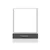 Hanah Home kuhinjski element Minar 7956, 60 cm, beli / antracit
