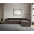 ATELIER DEL SOFA Ugaona garnitura Fora Dark Brown