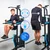THUNDER Večpostajni večfunkcijski fitnes stolp THUNDER DIGLET – drsni modlitevnik, klop, dip station, 80 kg uteži, boksarska vreč, (5000090222)