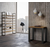 Ityhome Ityhome 90 x 80 konzolna miza rjava, (20847601)