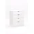 HANAH HOME Komoda Lento White