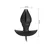 Pretty Love Manson Inflatable & Vibrating Anal Plug Black