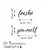 Crni Metalni Zidni Dekorativni Pribor Fresh Yourself