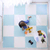 Ricokids velika penasta sestavljanka 60x60 cm 4 kosi modro-bela