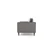 ATELIER DEL SOFA Sofa dvosed Rome Light Grey
