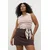 Trendyol Curve Ženska bluza Tbbss26Af00122, Roze