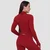 GymBeam Women‘s Ignite Crop Top Dark Red