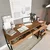 Hanah Home Radni sto Atlas 1600-59, 160x77,4x55 cm, Boje hrasta
