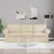 Sofa Krema 215 x 82 x 80 cm tkanina