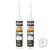 IsolBau Sanitarni silikon Beli Sanitär Silikon 2 x 300ml