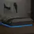Okvir za krevet s LED svjetlima boja hrasta 200 x 200 cm drveni