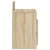 vidaXL Nočne omarice z 2 predaloma 2 kosa sonoma hrast 40x33x60 cm