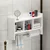 HANAH HOME Zidna polica Asya White