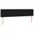 Vidaxl Box spring postelja z vzmetnico črna 160x200 cm blago