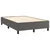 Vidaxl Box spring postelja z vzmetnico siv 120x200 cm umetno usnje
