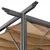 Pergola s pomičnim krovom smeđe-siva 3 x 3 m čelična 180 g/m2