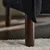 MANNARP Sofa trosed s lenjivcem, Saxemara crno-plava