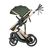 KikkaBoo Kolica Darling Army Green premium set 2in1 sa autosedištem I-Size (KKB11250 SET)