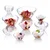 Bowl, 11.5 x 10 cm/220 ml, glass, Magic - Borgonovo