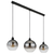Globo 58227-3HB - Luster na sajli NEWCASTLE 3xE27/60W/230V