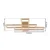 JUST LIGHT. 14733-60 - LED plafonska svetiljka GLITRA LED/35W/230V zlatna