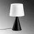 Opviq Stona lampa Kona-15483, Crno-bela