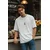 Trendyol Muška majica Tmnss23Ts00243, Krem