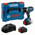 Bosch Aku udarni odvrtač GDS 18V-1600 HC 18V 2 x 8,0 Ah ProCORE+L-BOXX (06019M1002)