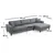Atelier Del Sofa Ugaona sofa Nordijski ugaoni desni (L3+Chl)