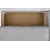 Grantex Line Ugaona garnitura Lena V sa opcijom razvlačenja, 190x81x130 cm, Siva
