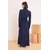 Trendyol Modest Ženska haljina Tctss26Eb00040, Tamnoplava