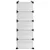 Stalak za cipele prozirni 84 x 32 x 88,5 cm PP