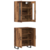 Highboard 2 pcs Staro drvo Konstruirano drvo
