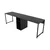Hanah home Radni sto 240x74x60?cm Crni