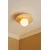 Opviq luster Tor-Tun, 1 × G9, bež / beli