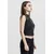 Womens space top blk/wht