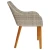 Vrtna stolica 2 pcs Svijetlo siva 62,5 x 55 x 82 cm poliratan