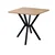 HANAH HOME Trpezarijski sto Elma 70 Walnut