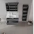 HANAH HOME Kupatilski ormarić sa umivaonikom i ogledalom (2 komada) Side 100 v3 632