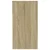 Konzolni stol boja hrasta sonome 100x39x75 cm konstruirano drvo