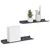 Lebdeća polica Zidne 2 pcs Antracit 40 x 8,5 x 2,5 cm Čelik